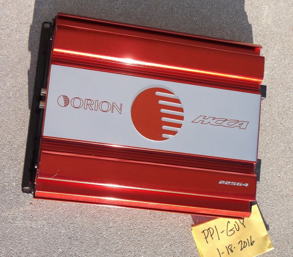 Orion HCCA 225 G4 Car Stereo Forum